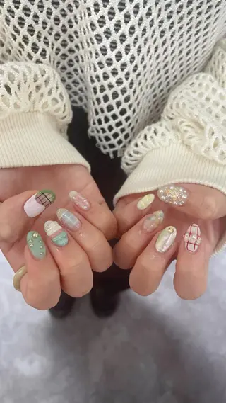 ネイル LINXS aosaのネイルデザイン