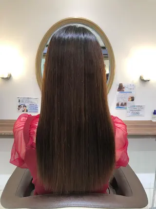 パーマ little広島所属・縮毛矯正/髪質改善 予約はリクエストからのヘアスタイル