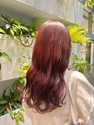 ロング カラー くさかみさき🌼暖色 /耳つぼ/オタク🌼のヘアスタイル