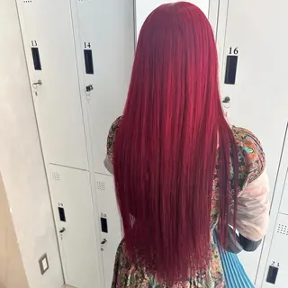 ロング カラー デザインカラー/パー マ🦖外岡咲希🦖のヘアスタイル