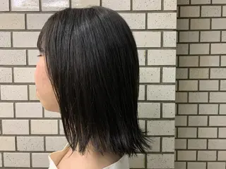 ミディアム 💎艶髪💎縮毛矯正 /髪質改善/ひかるのヘアスタイル