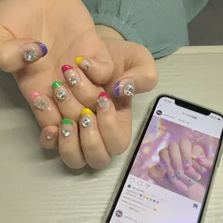 ネイル I P'ink nail salon所属・I pinknail 韓国風·持ち込み専門のネイルデザイン