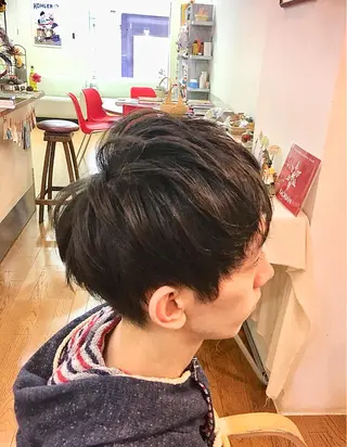 ショート メンズ Monica-札幌美髪専門美容室-所属・塩崎 春香のヘアスタイル