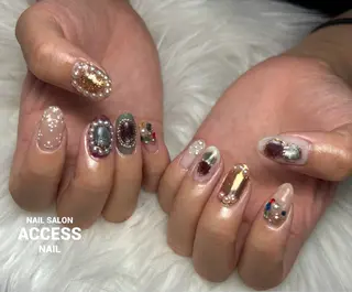 ネイル access nailのネイルデザイン