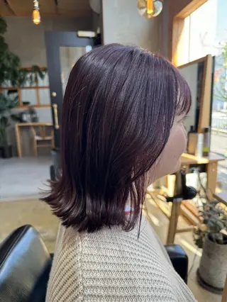 ミディアム 児玉 翠のヘアスタイル