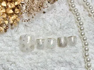 ネイル ネイルPetit Ribbonのネイルデザイン