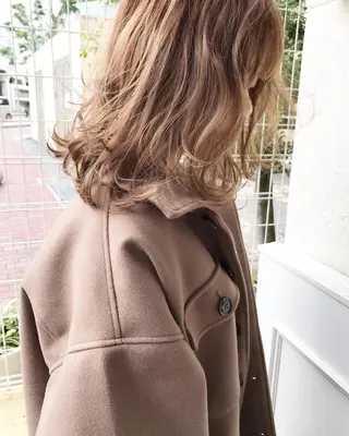 ミディアム Musiiik hairのヘアスタイル