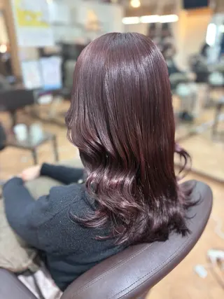 セミロング 🍒Ayana🍒 艶カラー🍒のヘアスタイル