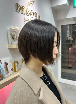 ショート メンズカット ボブ/米崎駿也のヘアスタイル