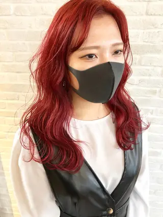 セミロング カラー hair salon Ranun髪質改善のヘアスタイル