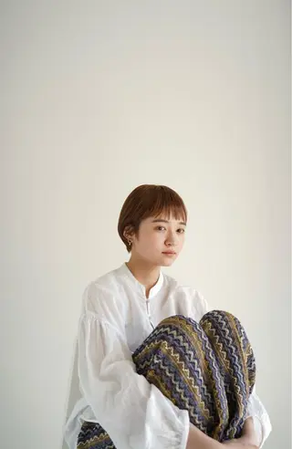 ショート カラー THE DAY所属・AKI HASHIMOTOのヘアスタイル