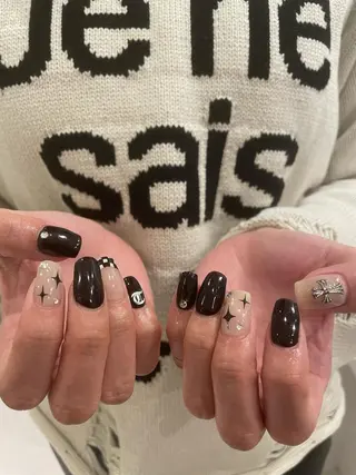 ネイル 束感まつ毛/ネイル/ LED♥KIRARAのマツエク・マツパデザイン