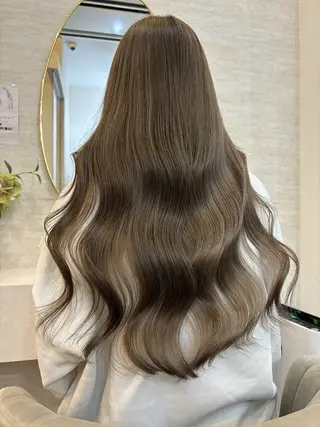 カラー ☁️もえみ︎︎☁️ モデル様募集中のヘアスタイル