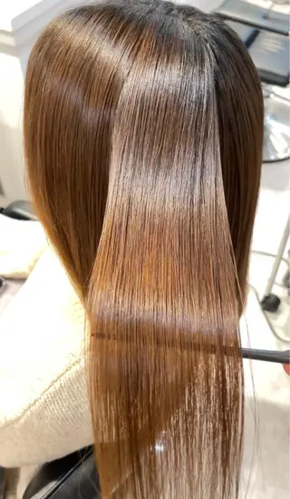 セミロング 木下英治/ウルフ /レイヤー/銀座のヘアスタイル