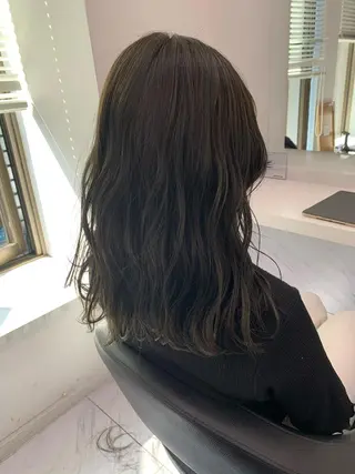 セミロング 【美容室が苦手な方 専問美容室】MIHOのヘアスタイル