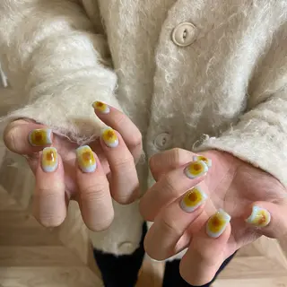 ネイル Amber21.所属・Nagahama Akariのネイルデザイン