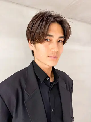 メンズ 山中 束真のヘアスタイル