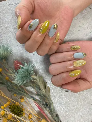 カラー ネイル ëmma nail_ by chulaのネイルデザイン