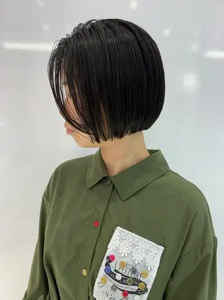 ショート ハッシュカット/ハイ トーン/MANAMIのヘアスタイル