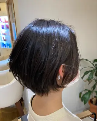 ショート 松村　由莉香/ カラー/髪質改善のヘアスタイル