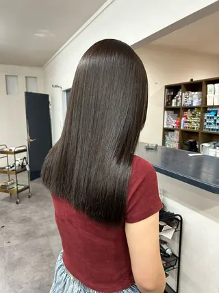 カラー クラウンズヘア所属・浅尾 友菜のヘアスタイル