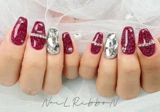 ネイル ネイルリボン 本家のネイルデザイン