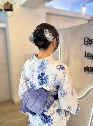 ヘアアレンジ VISAGE ba.sk 金子詩帆のヘアスタイル