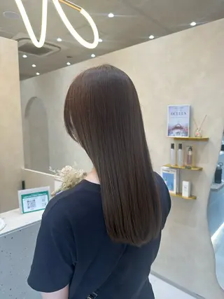 ロング 松浦 永里のヘアスタイル