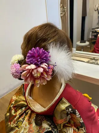 ヘアアレンジ 岡本 真実のヘアスタイル