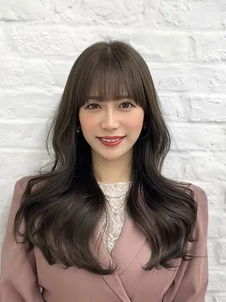 セミロング カラー パーマ ヘアアレンジ 韓国ヘア×2way 🇰🇷和知拓郎のヘアスタイル