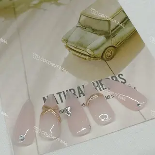 ネイル 神田 ココナッツのネイルデザイン