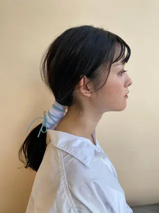 ロング ヘアアレンジ オタク美容師💟 チバコナツのヘアスタイル