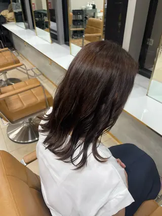 ミディアム カラー LAQUALITE新宿伊勢丹店所属・🎀 Suzuka🎀🫧のヘアスタイル