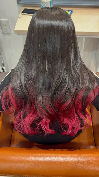 ロング カラー ✨️💎山口 真依💎✨️のヘアスタイル