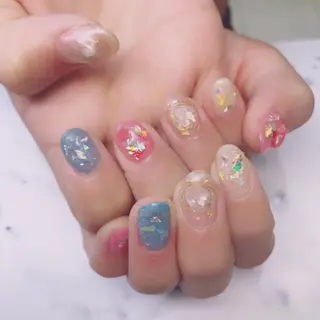 ネイル AMI ウルフパーマ/メンズのヘアスタイル