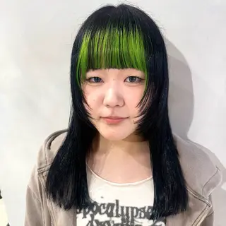 カラー デザインカラー/パー マ🦖外岡咲希🦖のヘアスタイル