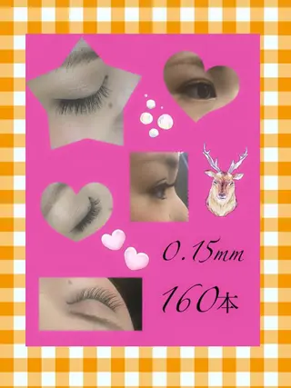 マツエク・マツパ Eyelash salon u'iのマツエク・マツパデザイン