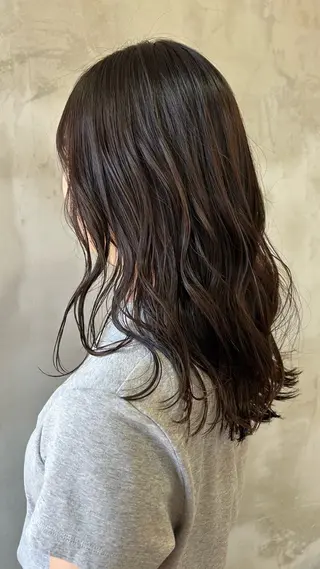 セミロング カラー [Eurica] muaのヘアスタイル