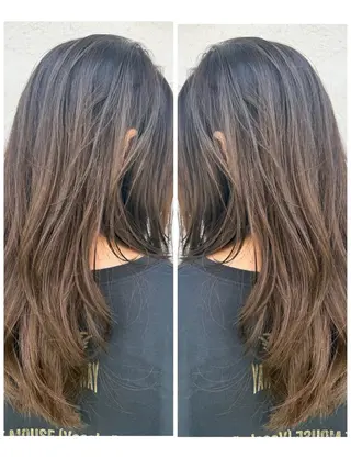 ロング カラー 艶カラー🕊️ ✴︎Yukari✴︎のヘアスタイル