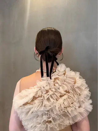 ミディアム AILERON 陣岸のヘアスタイル