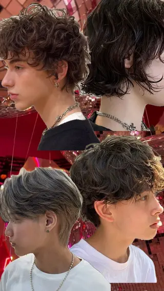 パーマ 八木 唯菜のヘアスタイル