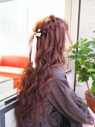 ロング ヘアアレンジ ヘアセット専門店hair make salon R所属・ヘアセット専門店 Rのヘアスタイル