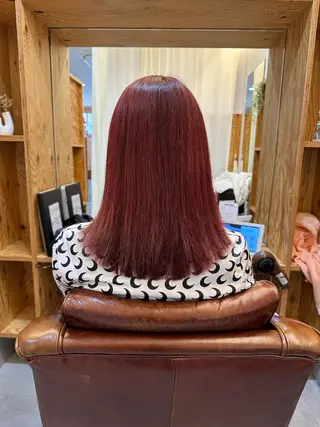 ミディアム adorable 長谷川実夢のヘアスタイル