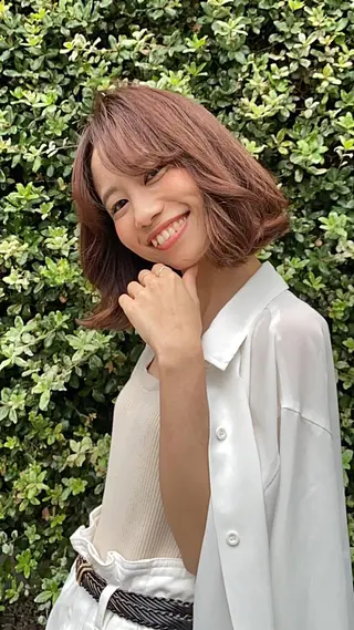 ショート カラー エイミーバイアフロート所属・Kasuga Sayuriのヘアスタイル