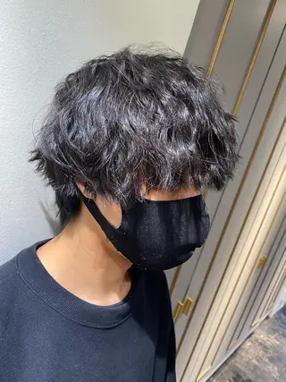 パーマ メンズ 美髪×髪質改善 🖤Yukineのヘアスタイル