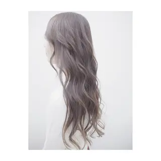 ロング カラー 永岡 鉄平のヘアスタイル