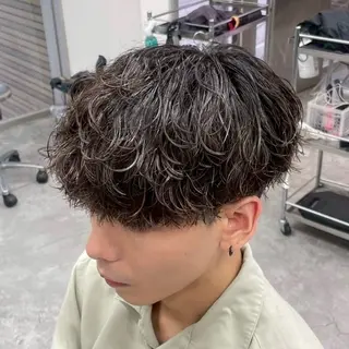 パーマ メンズ ♠️メンズ特化 hana♠️のヘアスタイル