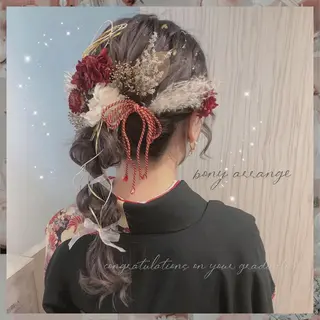 ロング ヘアアレンジ Kanami ❤︎のヘアスタイル