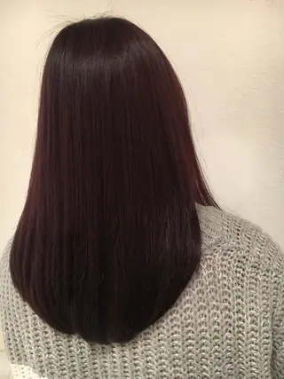 ロング カラー 宮内 真乃のヘアスタイル