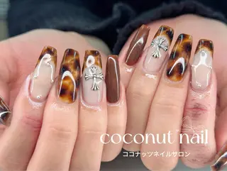 ネイル 神田 ココナッツのネイルデザイン